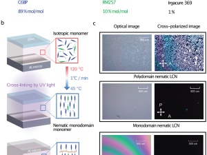 Dynamically Tunable Optical Cavities with Embedded Nematic Liquid Crystalline Networks
